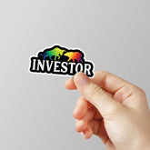 Investor Laptop Sticker